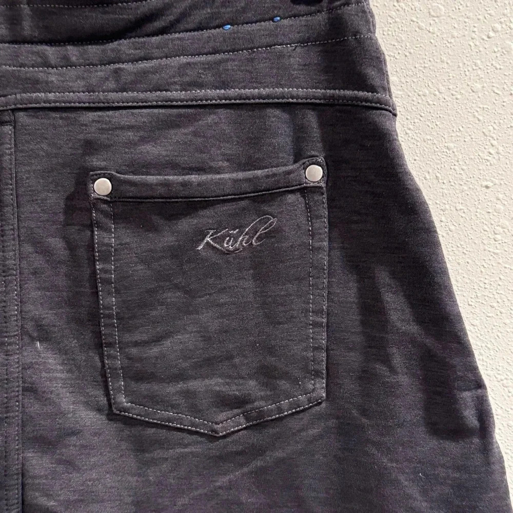 Kuhl Mova Skort Women XS Charcoal Gray Cargo Pocket Stretch Hiking Athletic - Picture 4 of 9